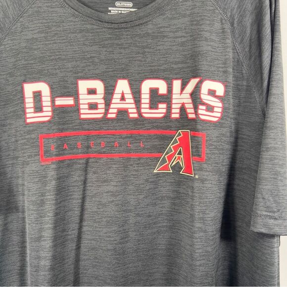 D-Backs Baseball Genuine Merchandise Grey T Shirt 0703 - Picture 2 of 7